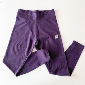 Fila purple leggings size small